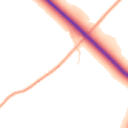 Daytime road noise heatmap for CB22 3AR