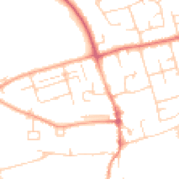 Daytime road noise heatmap for CB22 3BD