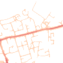Daytime road noise heatmap for CB22 3DD