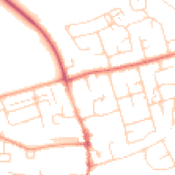 Daytime road noise heatmap for CB22 3DH