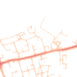 Daytime road noise heatmap for CB22 3DS
