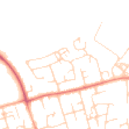 Daytime road noise heatmap for CB22 3DW