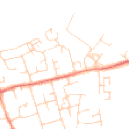 Daytime road noise heatmap for CB22 3DZ
