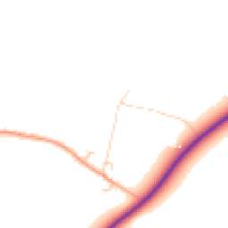 Daytime road noise heatmap for CB22 3ET