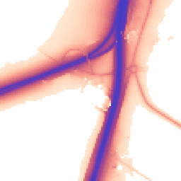 Daytime road noise heatmap for CB22 3FF