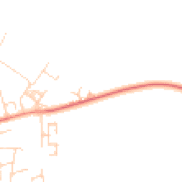 Daytime road noise heatmap for CB22 3FN