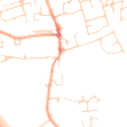 Daytime road noise heatmap for CB22 3HP