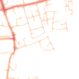 Daytime road noise heatmap for CB22 3JR