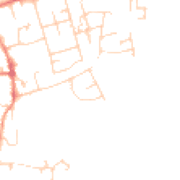 Daytime road noise heatmap for CB22 3SR