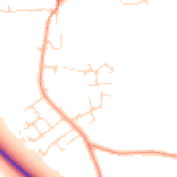 Daytime road noise heatmap for CB22 3UT