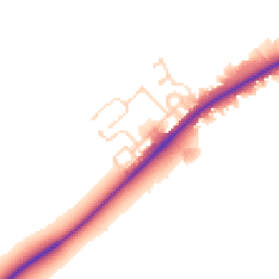 Daytime road noise heatmap for CB22 4AE