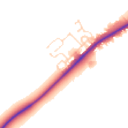 Daytime road noise heatmap for CB22 4GY