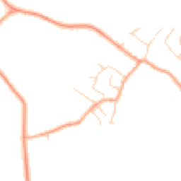 Daytime road noise heatmap for CB22 4NU
