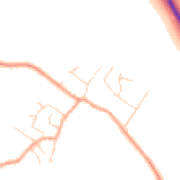 Daytime road noise heatmap for CB22 4NX