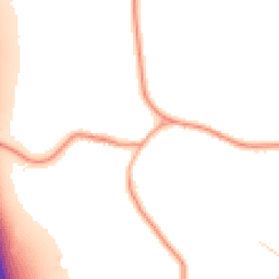 Daytime road noise heatmap for CB22 4PB