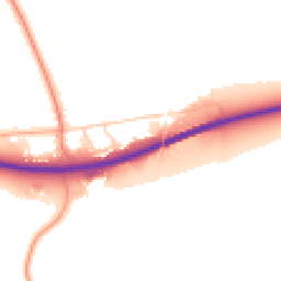 Daytime road noise heatmap for CB22 4PL