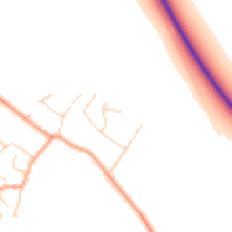 Daytime road noise heatmap for CB22 4PQ