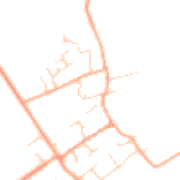 Daytime road noise heatmap for CB22 4RG