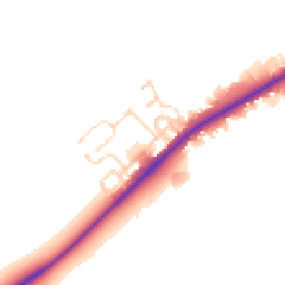 Daytime road noise heatmap for CB22 4RL