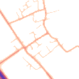 Daytime road noise heatmap for CB22 4RP