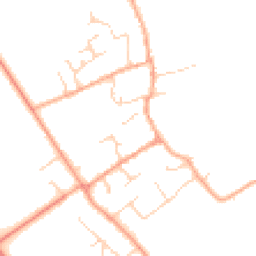 Daytime road noise heatmap for CB22 4RW