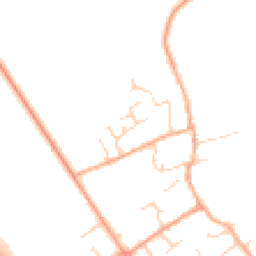 Daytime road noise heatmap for CB22 4SE