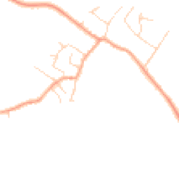 Daytime road noise heatmap for CB22 4UG
