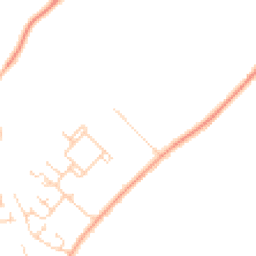 Daytime road noise heatmap for CB22 5AQ