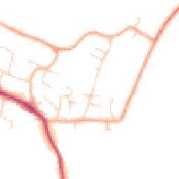 Daytime road noise heatmap for CB22 5BJ
