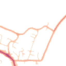 Daytime road noise heatmap for CB22 5BL