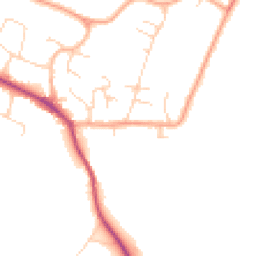 Daytime road noise heatmap for CB22 5BP
