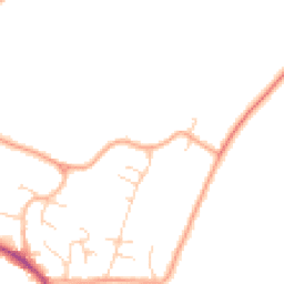 Daytime road noise heatmap for CB22 5BQ