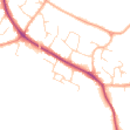 Daytime road noise heatmap for CB22 5DH