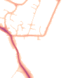 Daytime road noise heatmap for CB22 5EA
