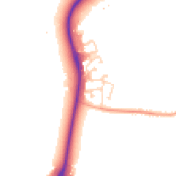 Daytime road noise heatmap for CB22 5FQ