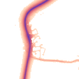 Daytime road noise heatmap for CB22 5FS