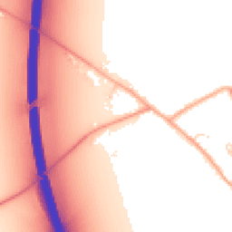 Daytime road noise heatmap for CB22 5HL