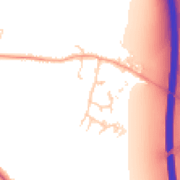 Daytime road noise heatmap for CB22 5HP