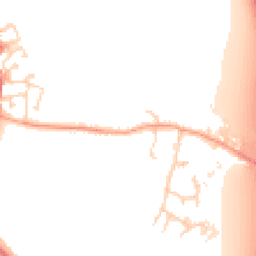Daytime road noise heatmap for CB22 5HS