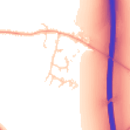 Daytime road noise heatmap for CB22 5HY