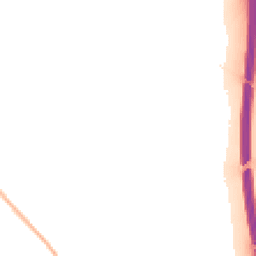 Night-time road noise heatmap for CB22 5JA