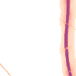 Night-time road noise heatmap for CB22 5JB