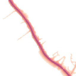 Daytime road noise heatmap for CB22 5JS