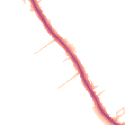 Daytime road noise heatmap for CB22 5XA