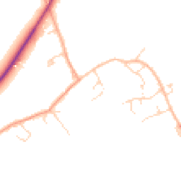 Daytime road noise heatmap for CB22 6RW