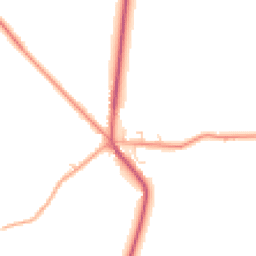 Daytime road noise heatmap for CB22 7PB