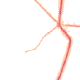 Daytime road noise heatmap for CB22 7PE