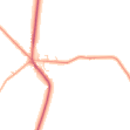 Daytime road noise heatmap for CB22 7PH