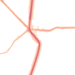Daytime road noise heatmap for CB22 7PW