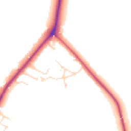 Daytime road noise heatmap for CB22 7QL